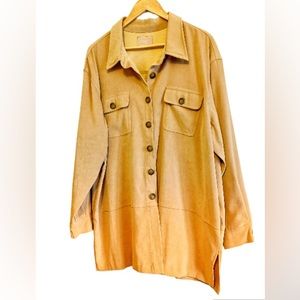 Vintage Cream Shacket